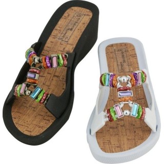 Linea Scarpa Linea Scarpa SANTORIN Modische Badeschuhe Pantoletten Damen Badeschuh