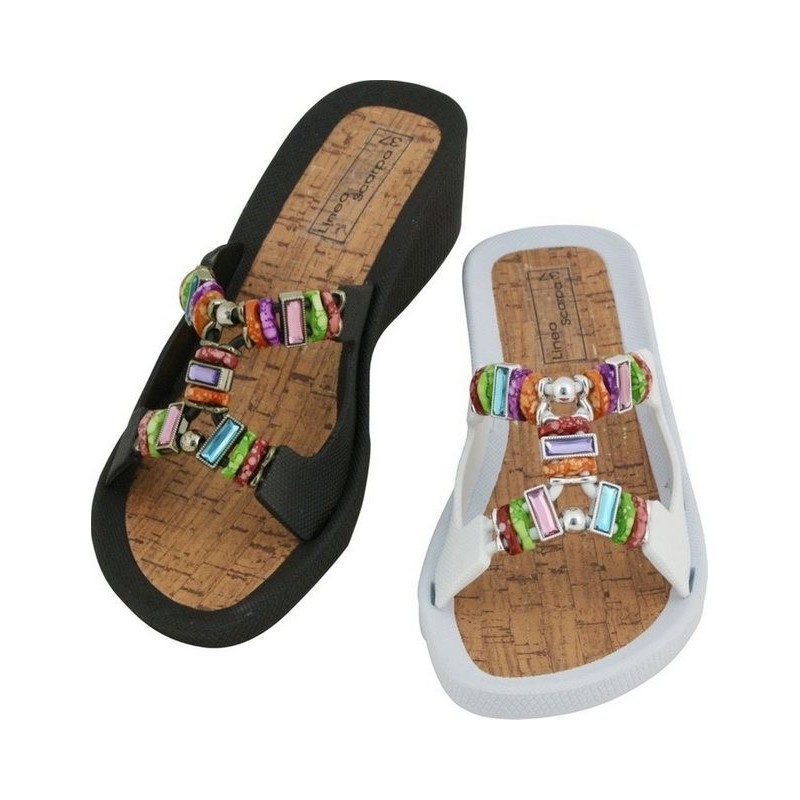 Linea Scarpa Linea Scarpa SANTORIN Modische Badeschuhe Pantoletten Damen Badeschuh