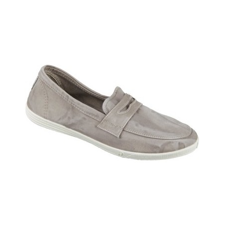 Natural World Eco  Herrenschuhe Slipper 316E-670 gris claro Baumwolle 316E-670