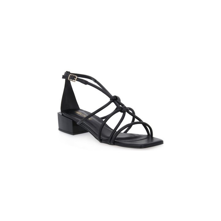 Miss Unique  Sandalen UNIQUE   PRETO SMOTHIE