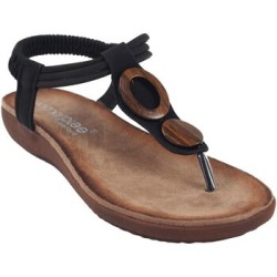 Amarpies  Schuhe Sandalia señora  17063 abz negro