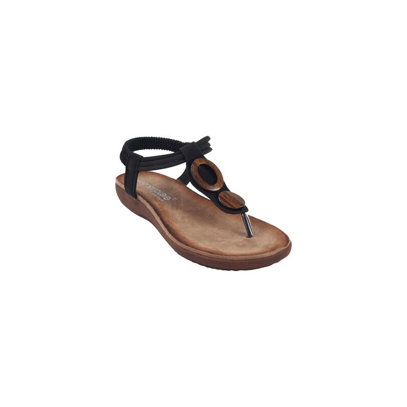 Amarpies  Schuhe Sandalia señora  17063 abz negro