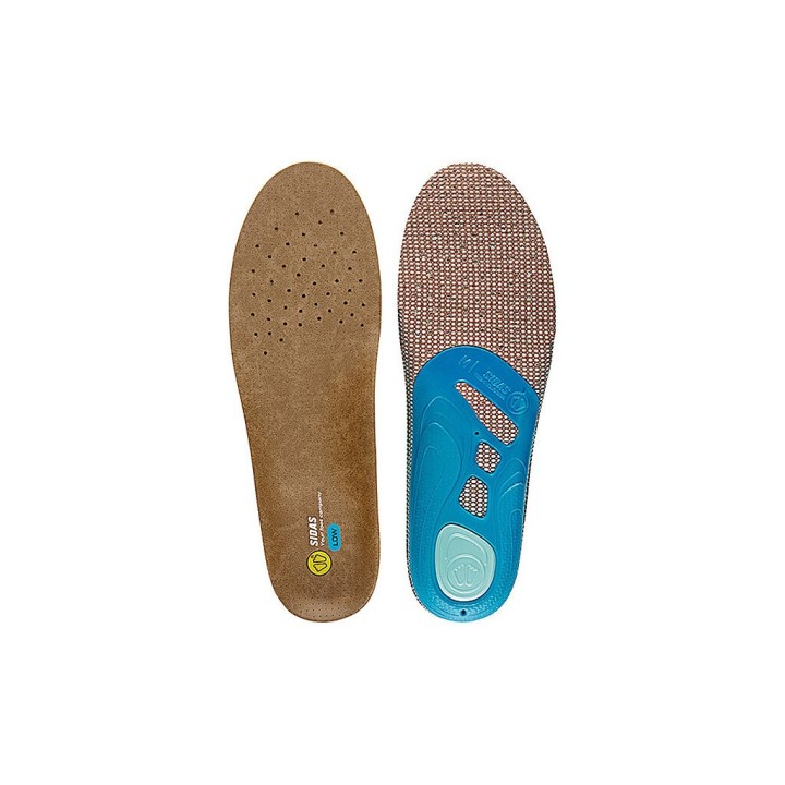 SIDAS 3Feet® Outdoor Low Einlagen braun | 37/38