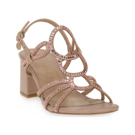 Kharisma  Sandalen NUDE TRAFORATO