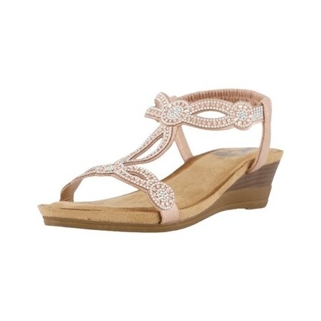 2 Go Fashion  Sandalen Sandaletten rose 8910801-555
