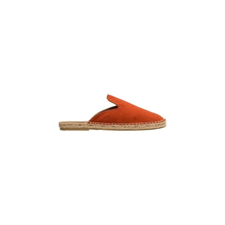 Paez  Espadrilles Mule W - Vegan Suede Terracota