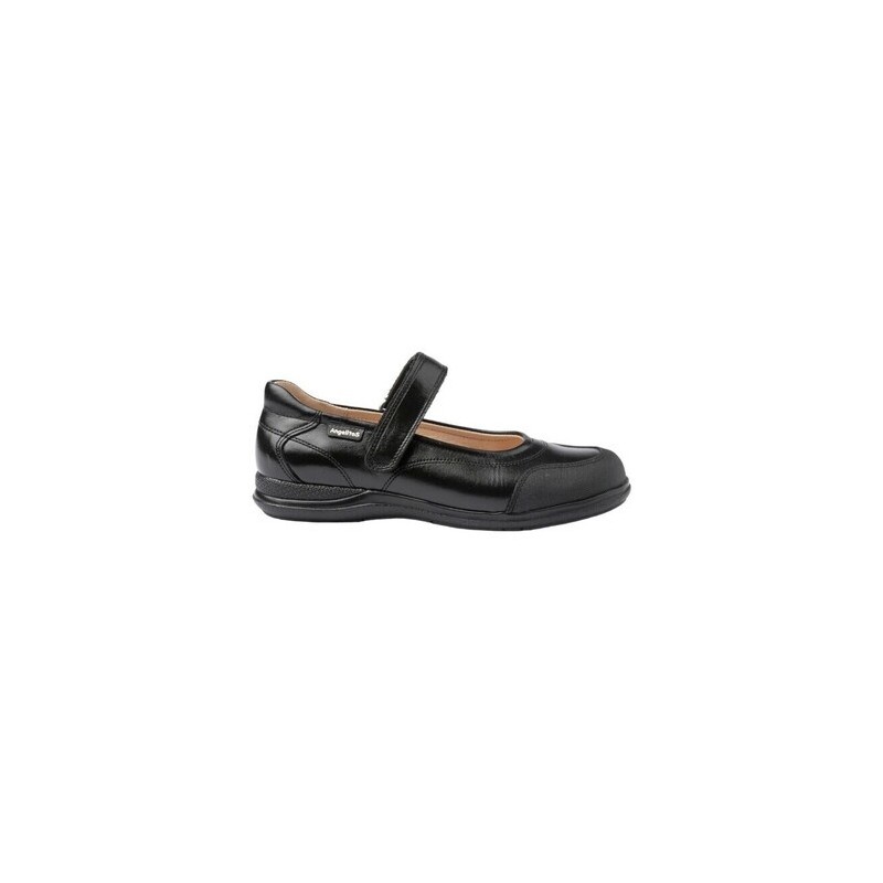 Angelitos  Ballerinas 462 BAILARINA COLEGIAL REFORZADA Negro