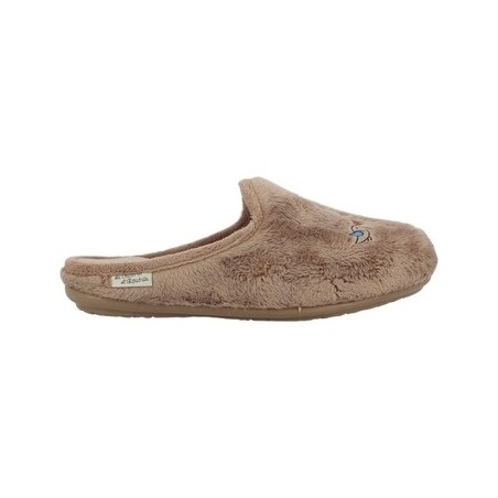 La Maison De L'espadrille  Hausschuhe MULE COEUR Maison de l'Espadrille NUDE 9016-7