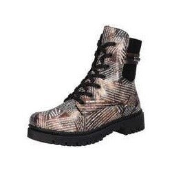 Rieker Schnür Boots Damen bronze|bronze|bronze