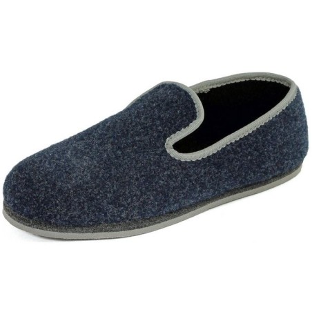 Pantoffelmann Niedertreter Filzhausschuhe Herren Damen DDR Ostalgie Filzpantoffel Hausschuh (1 Paar) für Laminat- und Parkett