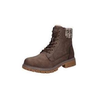 Tom Tailor Schnür Boots Damen beige|beige|beige|beige|beige|beige