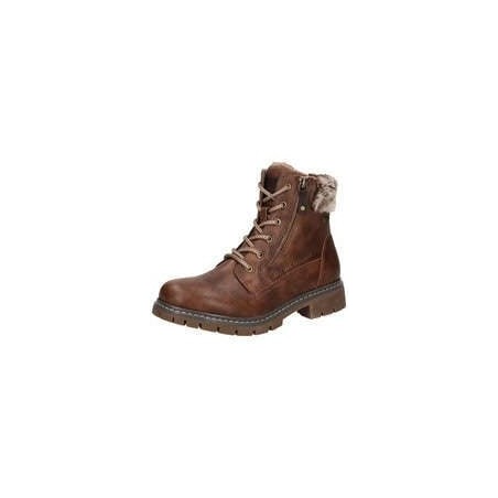 Tom Tailor Schnür Boots Damen braun|braun|braun|braun|braun