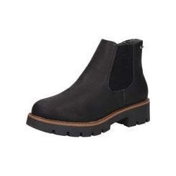 Via della Rosa Chelsea Boots Damen schwarz|schwarz