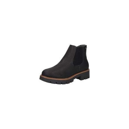 Via della Rosa Chelsea Boots Damen schwarz|schwarz