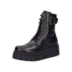 NeroGiardini Schnürstiefelette Damen schwarz|schwarz
