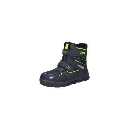 Mustang Klett Boots Jungen blau|blau|blau