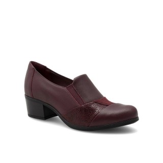 Go Soft Go Soft Halbschuhe Damen EST-GUSTA-22 Dunkelrot Schnürschuh