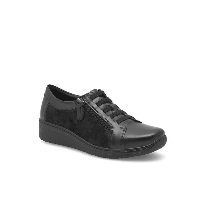 Go Soft Halbschuhe WI23-REBECA-20 Schwarz Schnürschuh