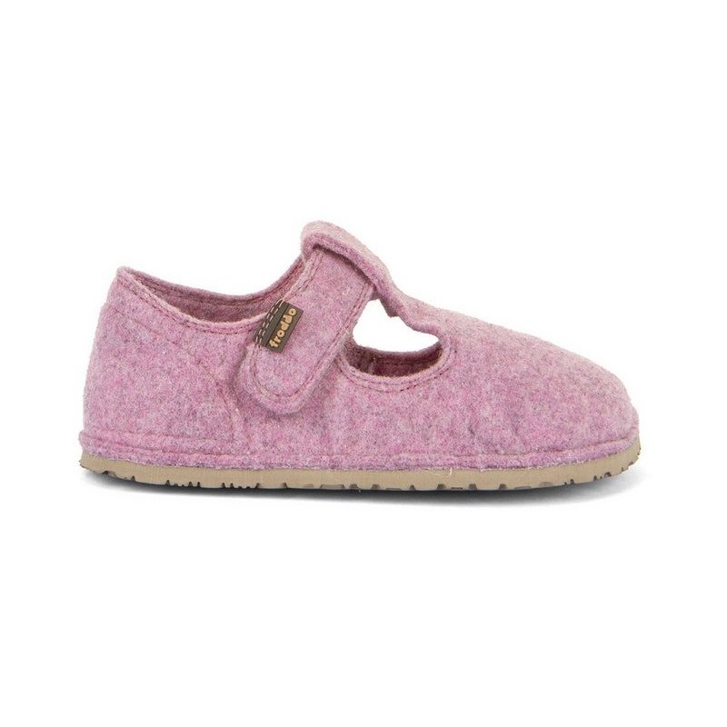 froddo® Froddo Flexy Wooly Barefoot Pink Hausschuh