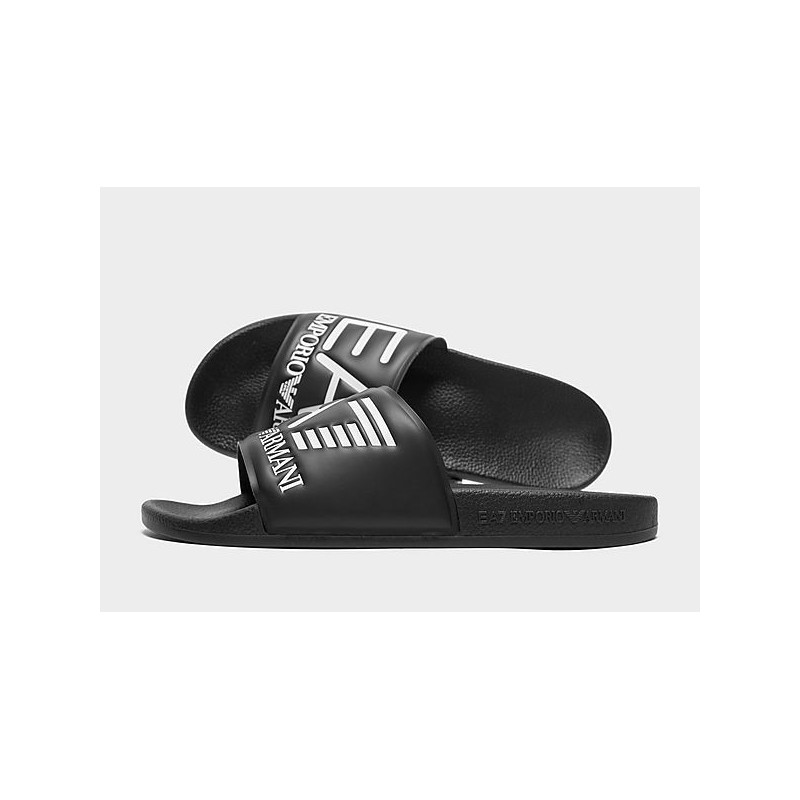 EA7 Emporio Armani VIS SLIDE - Black - Mens, Black