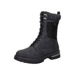 Charmosa Schnürstiefelette Damen schwarz|schwarz|schwarz