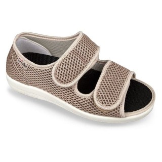 PADERO OrtoMed Klettsandale Hausschuh Verband- und Rehaschuhe