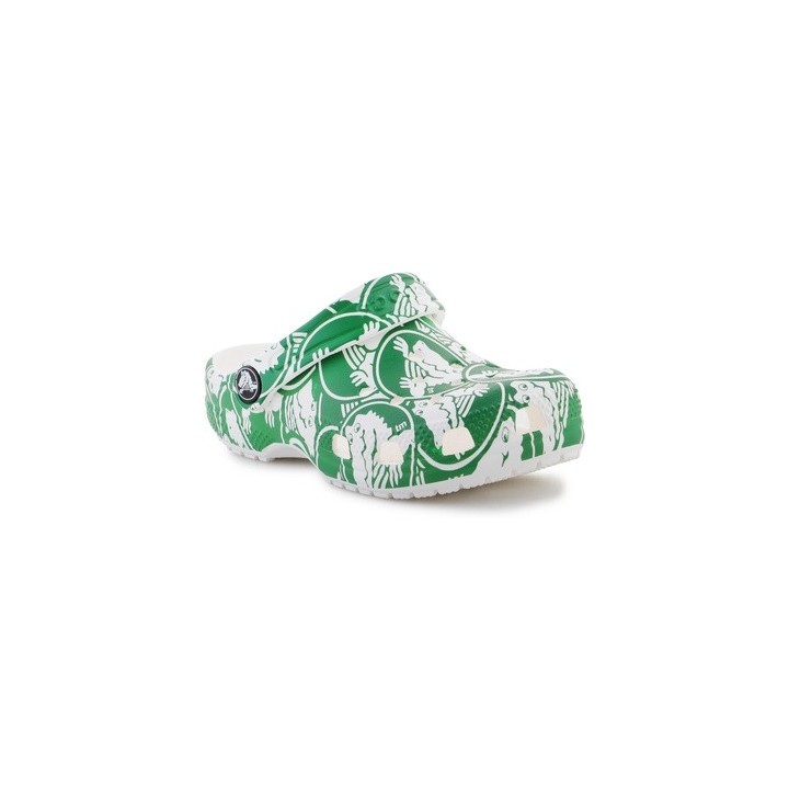 Crocs  Sandalen Classic Duke Print Clog K 210007-3WH Green Ivy