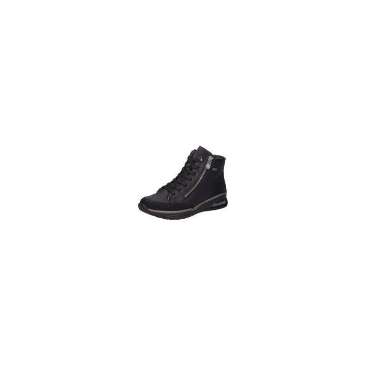 Rieker Ankle Stiefelette Damen schwarz|schwarz|schwarz