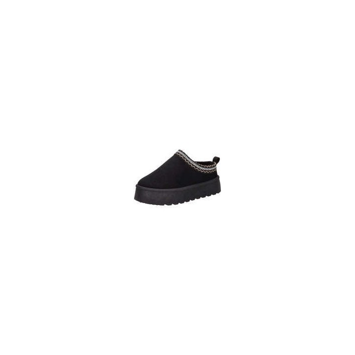 Claudia Ghizzani Slipper Damen schwarz|schwarz