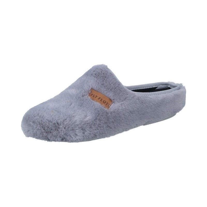 Fly Flot Hausschuhe Pantoffel aus Flauschstoff