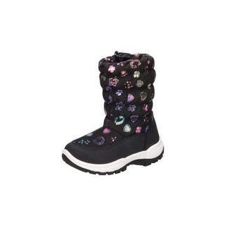 Barbarella Schneeboots Mädchen schwarz|schwarz|schwarz
