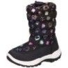 Barbarella Schneeboots Mädchen schwarz|schwarz|schwarz