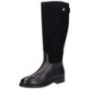 Tommy Hilfiger TH Stud leather Mix Stiefel Damen schwarz|schwarz