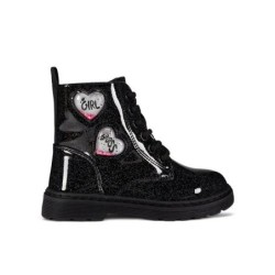 nelli blu Nelli Blu Schnürschuhe Mädchen CM231212-1 Schwarz Schnürschuh