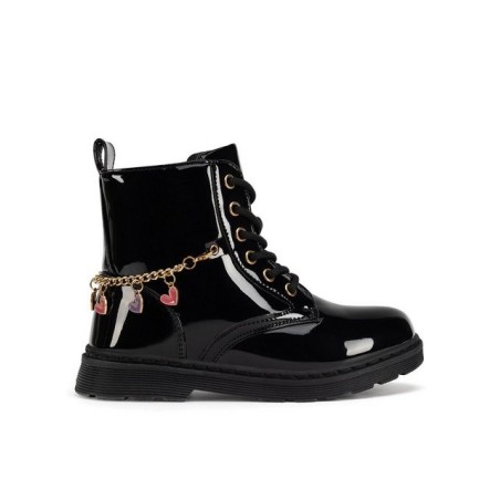 nelli blu Nelli Blu Schnürschuhe Mädchen CM231212-3 Schwarz Schnürschuh