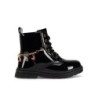 nelli blu Nelli Blu Schnürschuhe Mädchen CM231212-3 Schwarz Schnürschuh