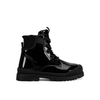 nelli blu Nelli Blu Schnürschuhe Mädchen CM231117-30 Schwarz Schnürschuh