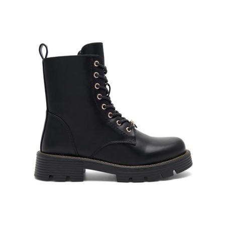nelli blu Nelli Blu Schnürschuhe Mädchen CS6139-01 Schwarz Schnürschuh