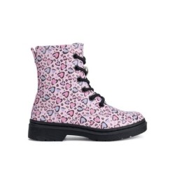 nelli blu Nelli Blu Schnürschuhe Mädchen CF3016-1 Rosa Schnürschuh