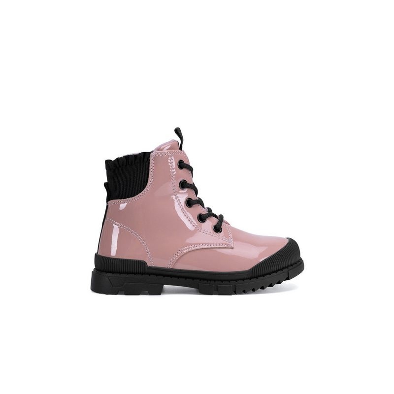 nelli blu Nelli Blu Schnürschuhe Mädchen CM231117-30 Rosa Schnürschuh