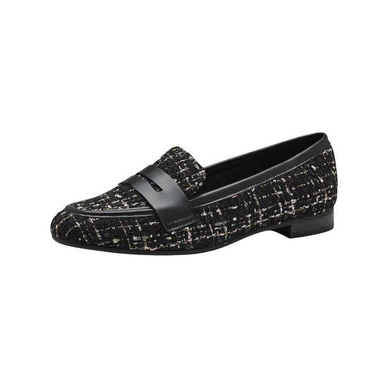 MARCO TOZZI Marco Tozzi Damen Slipper 2-24238-43-098 black combi Slipper