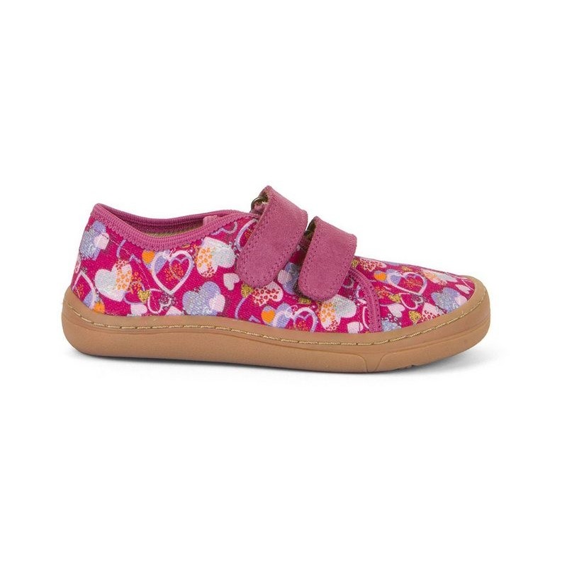 froddo® Froddo Barefoot Canvas Fuxia+ Hausschuh