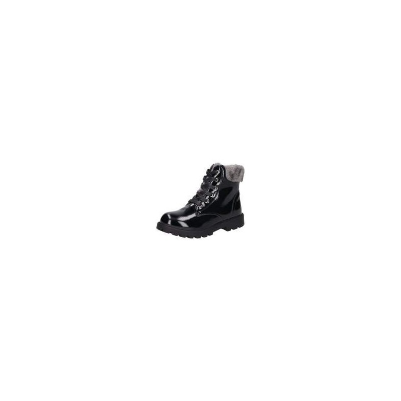 Barbarella Schnür Boots Mädchen schwarz|schwarz|schwarz|schwarz|schwarz|schwarz