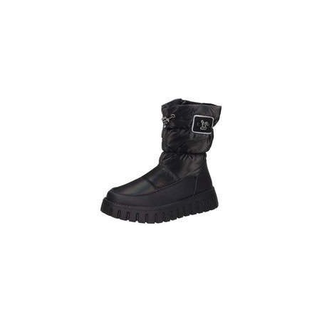 Barbarella Stiefel Mädchen schwarz|schwarz