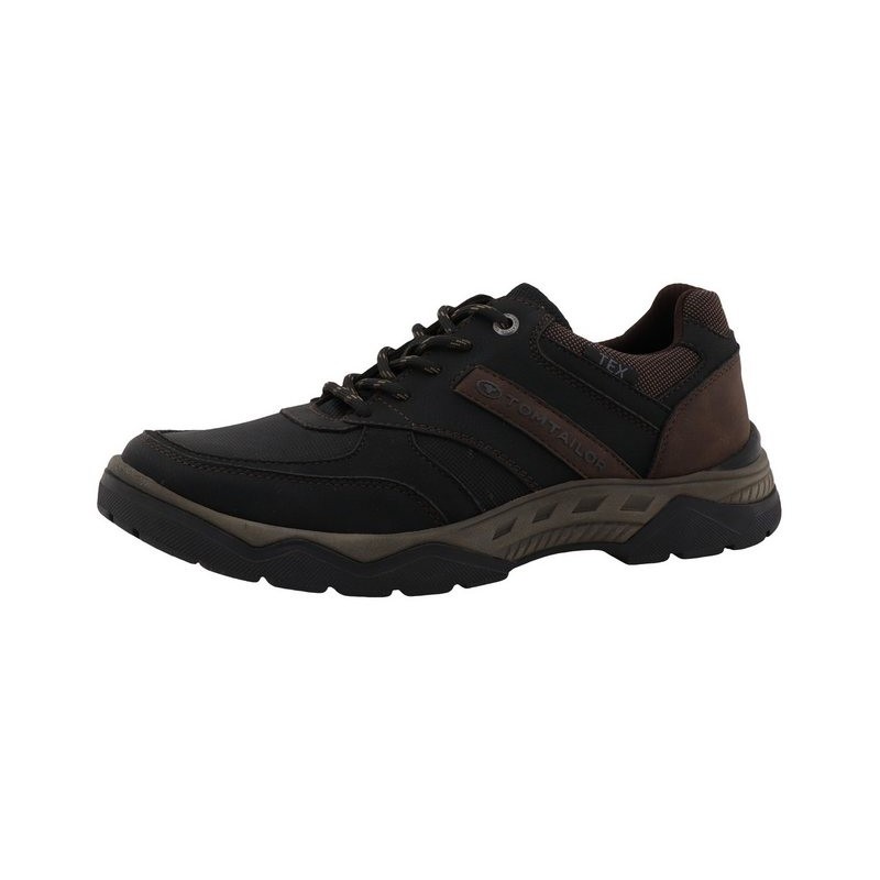 TOM TAILOR Schnürschuh, Outdoorschuh, Halbschuh, Sneaker mit seitlichem Logoschriftzug