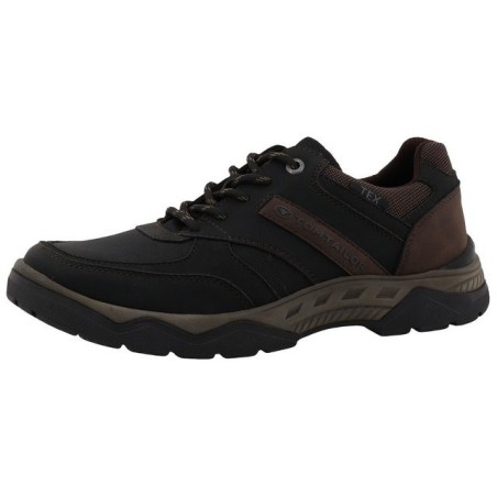 TOM TAILOR Schnürschuh, Outdoorschuh, Halbschuh, Sneaker mit seitlichem Logoschriftzug