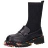 2Go Fashion Loafer Stiefelette Damen schwarz|schwarz|schwarz|schwarz