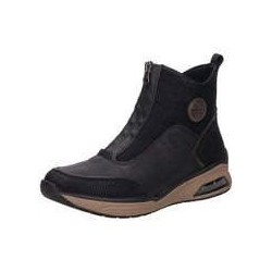 Rieker Sneaker Bootie Damen schwarz|schwarz|schwarz