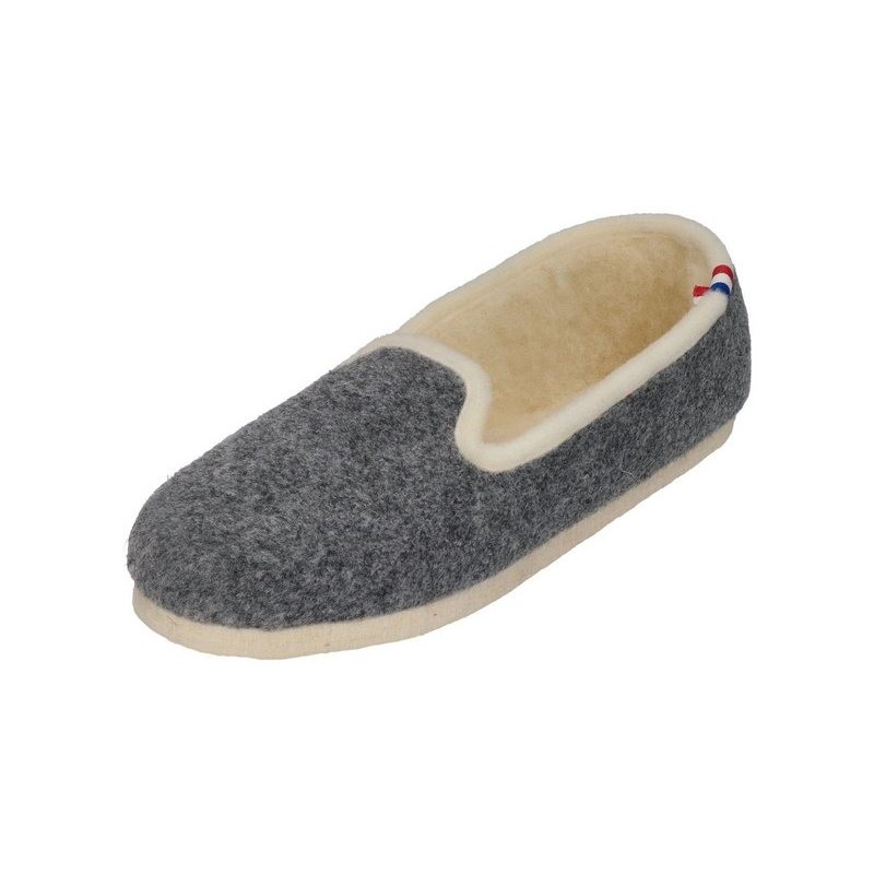 espadrij l´originale TRADITIONALE ELLE Hausschuh Gris Nature