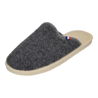 espadrij l´originale CHAUSSON Hausschuh Asphalt Gris